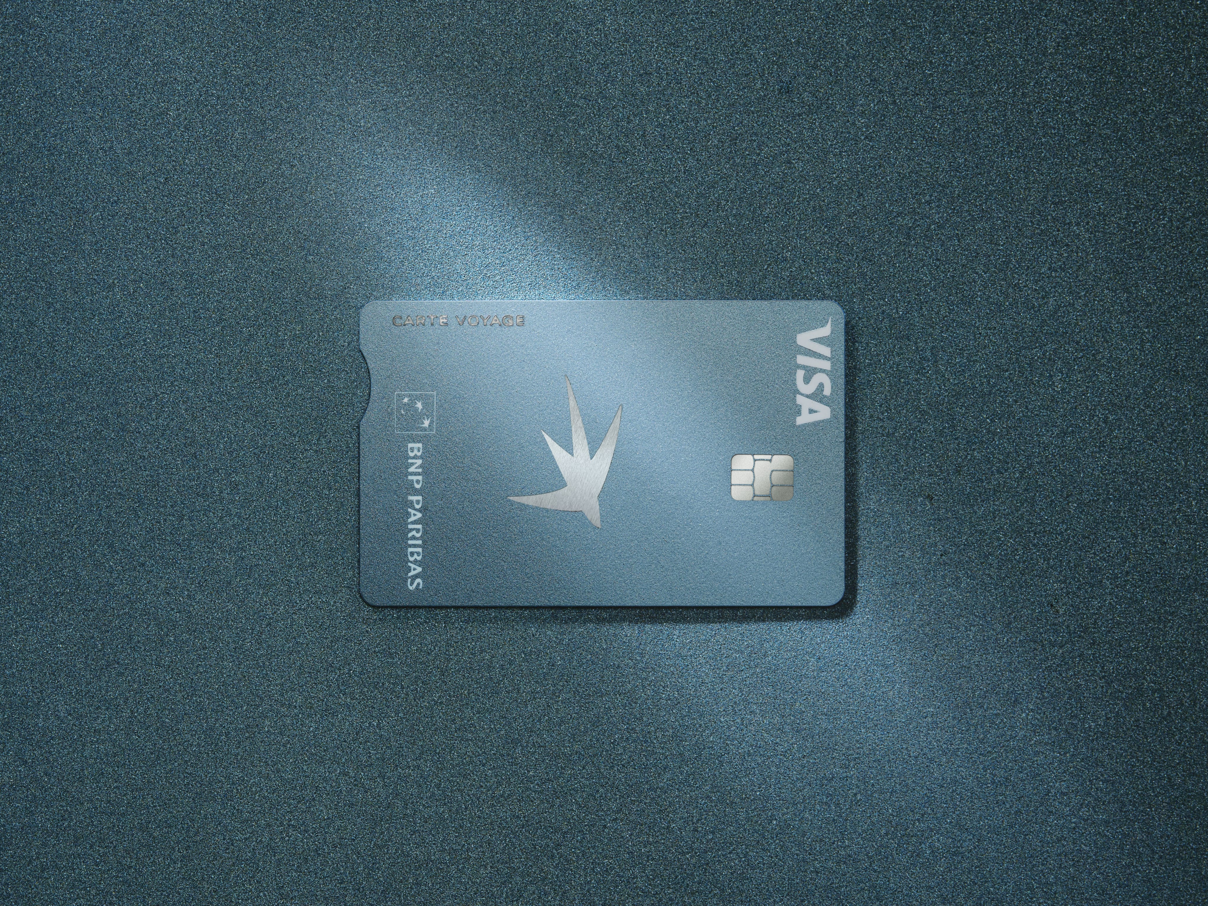 Carte bleue BNP Paribas - visuel principal