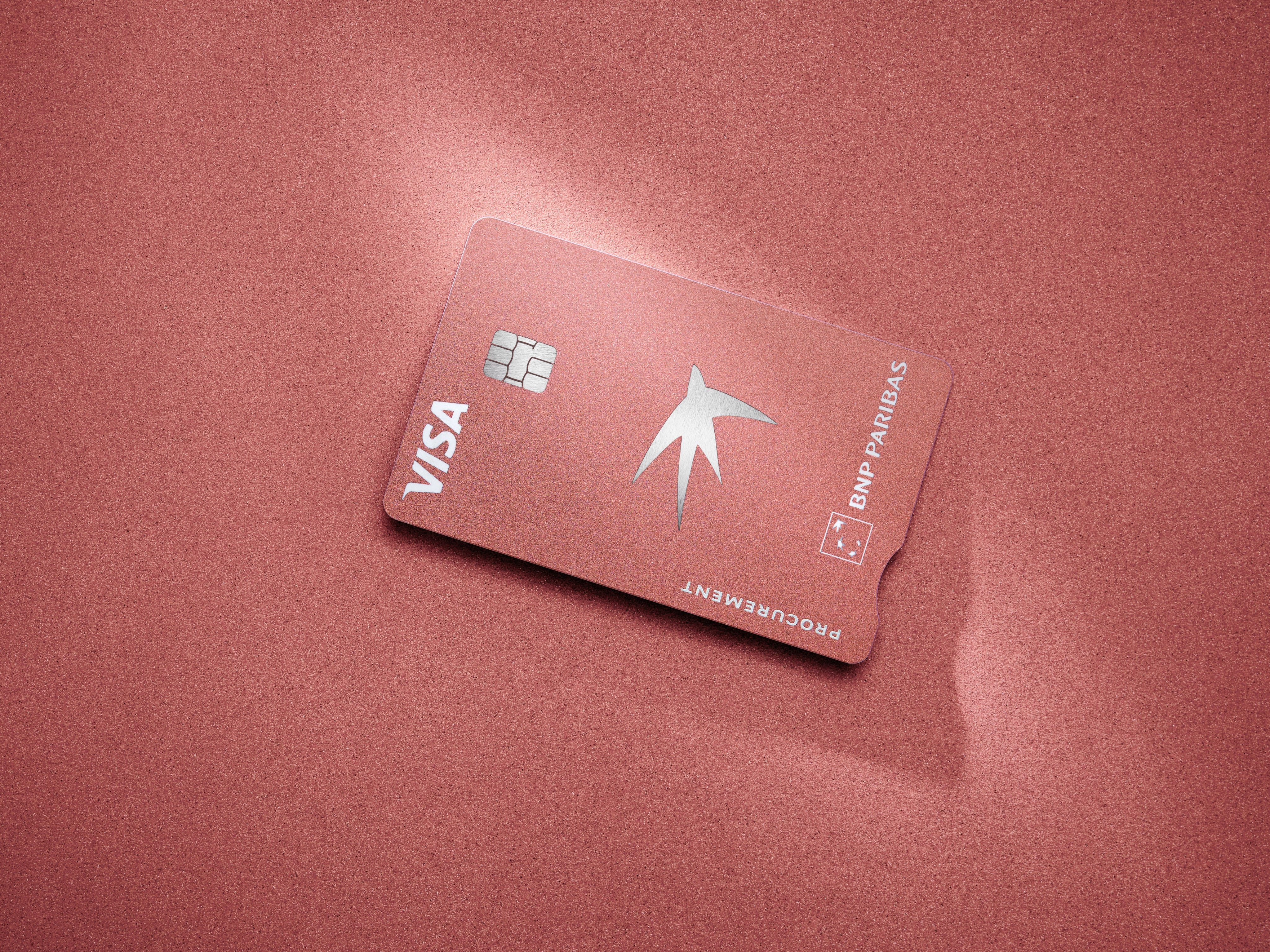Carte rose BNP Paribas - visuel principal