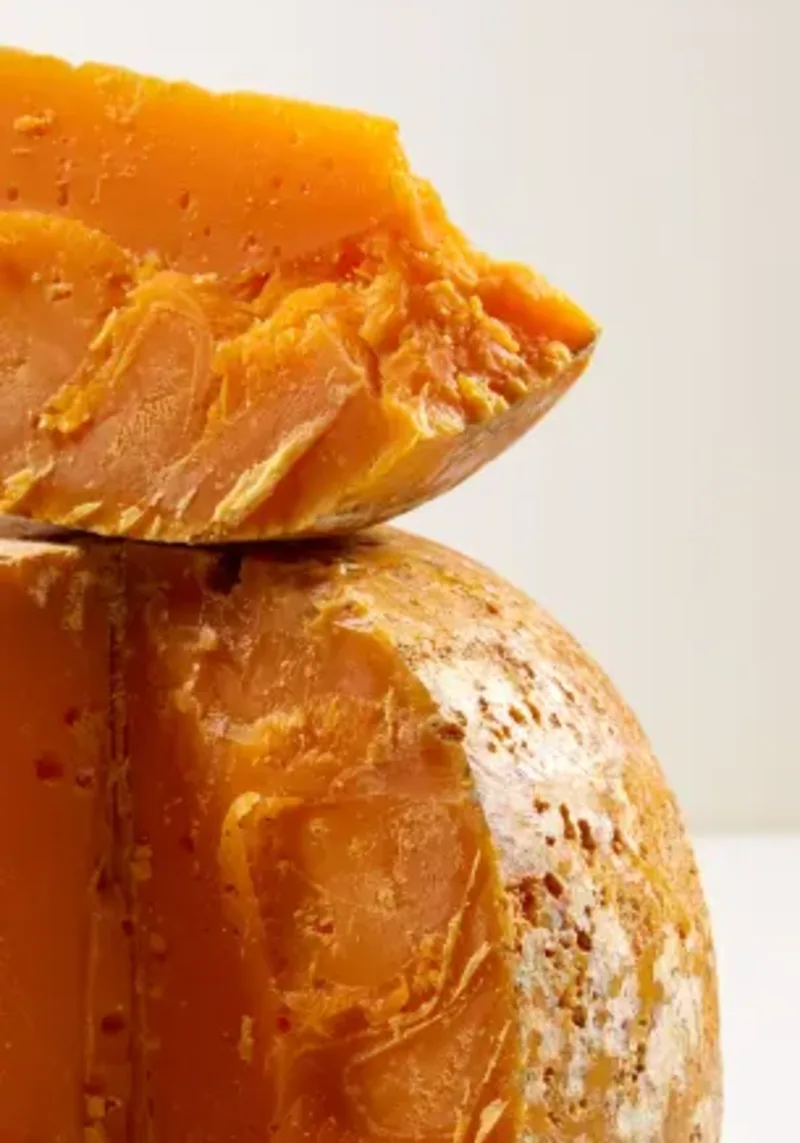 Détail mimolette Isigny Sainte-Mère
